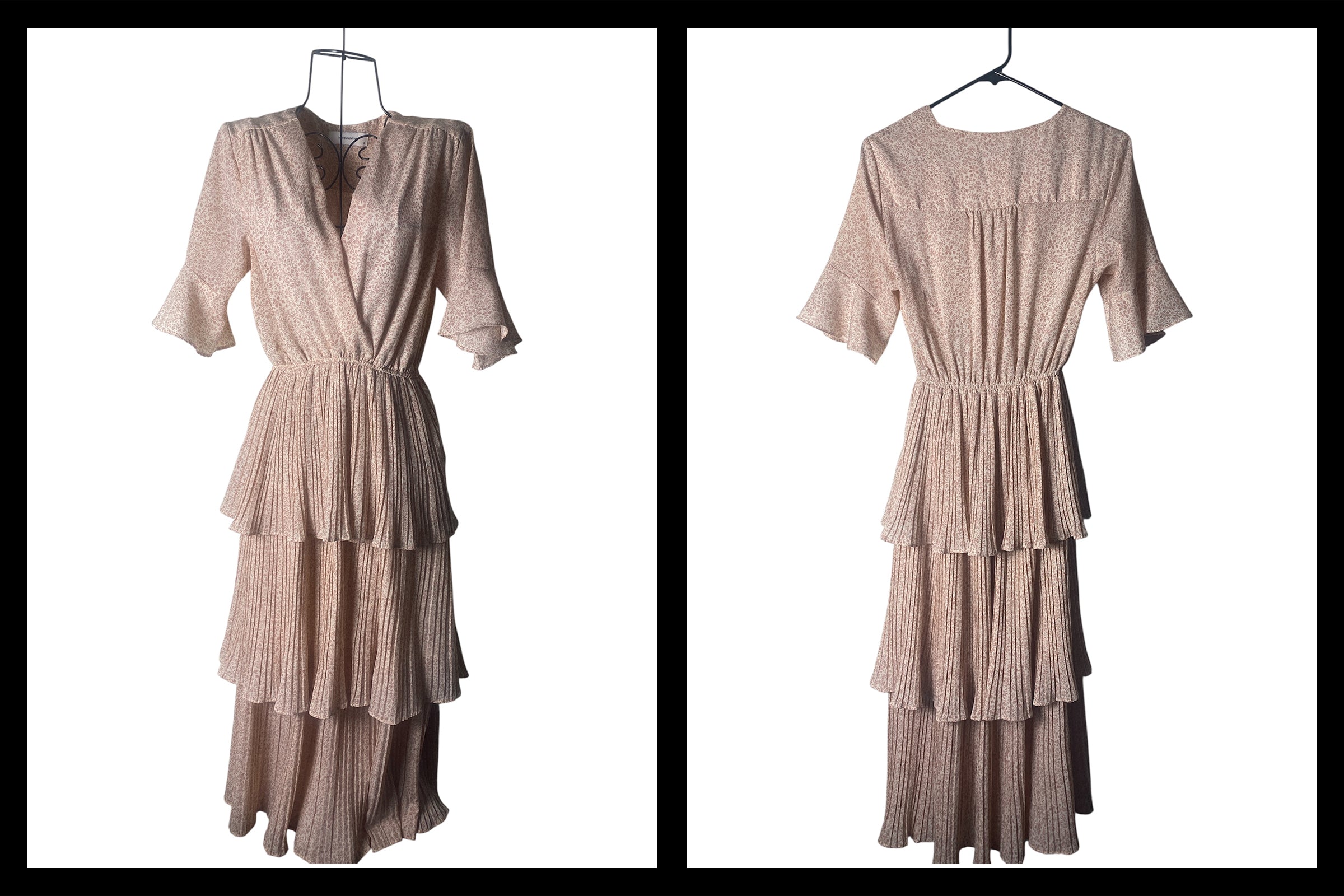 Whyte Valentine Floral Tiered Dress