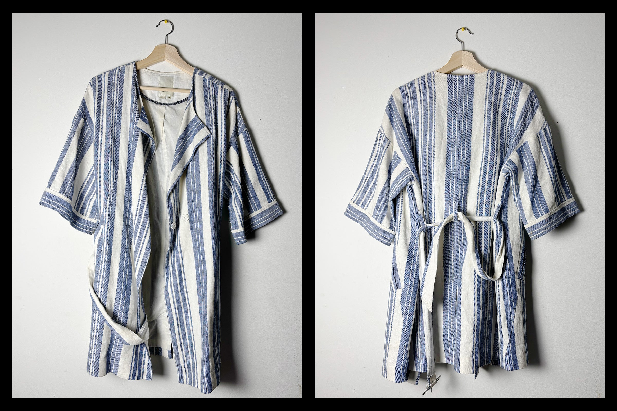 Off-White and Blue Jacket